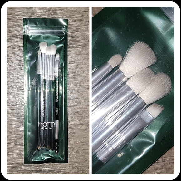 MOTD Starter Eye 5-Piece Makeup Brush Set - Picture 1 of 7
